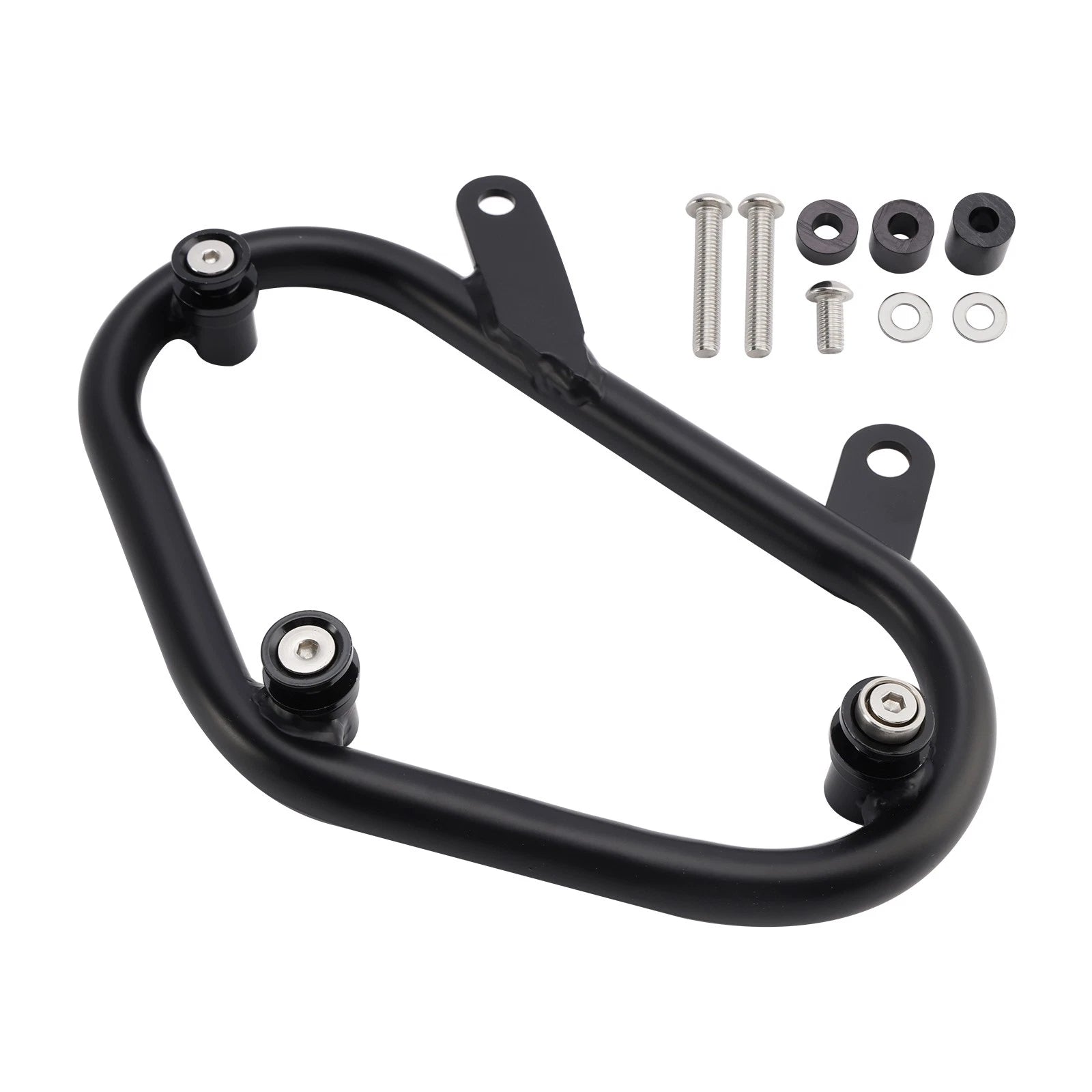 Luggage Rack Side Saddle Bag Mount Bracket Left for Speed Scrambler 400 X (2024-2025)