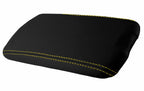 Console Lid Cover for Mazda RX8 (2004–2008) Leather Yellow Stitch