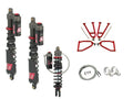 Lonestar DC-4 Long Travel A-Arms & Elka Stage 5 Shocks for Raptor 250 (2008–2014)