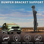 1pc Left Front Bumper Retainer Bracket No. 525360E030 for Toyota Highlander (2014–2019)
