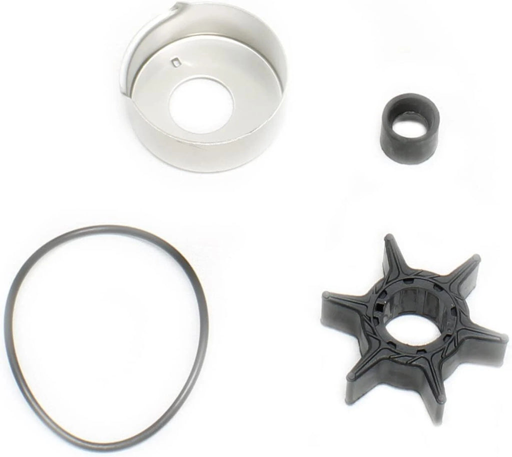 Water Pump Impeller Kit for Yamaha 2-Stroke 40 50 HP Outboard (63D-W0078-01)