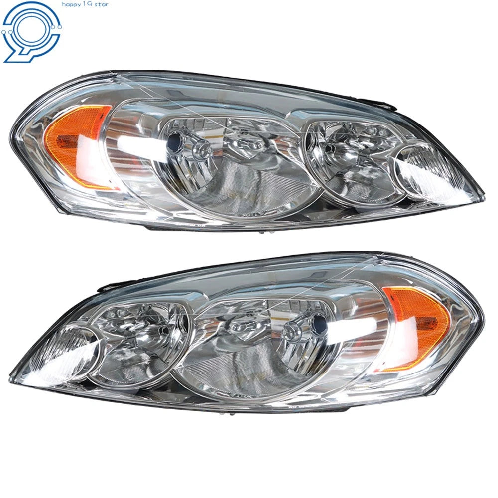 Headlights for Chevrolet Impala Monte Carlo (2006-2013) Clear Lens