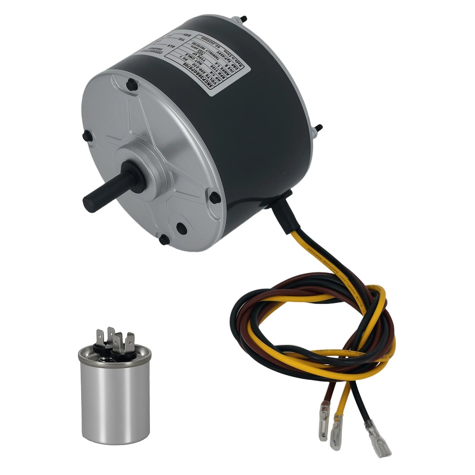 Replacement Condenser Fan Motor for GE Genteq (5KCP39BGP870S, 5KCP29ECA033S)