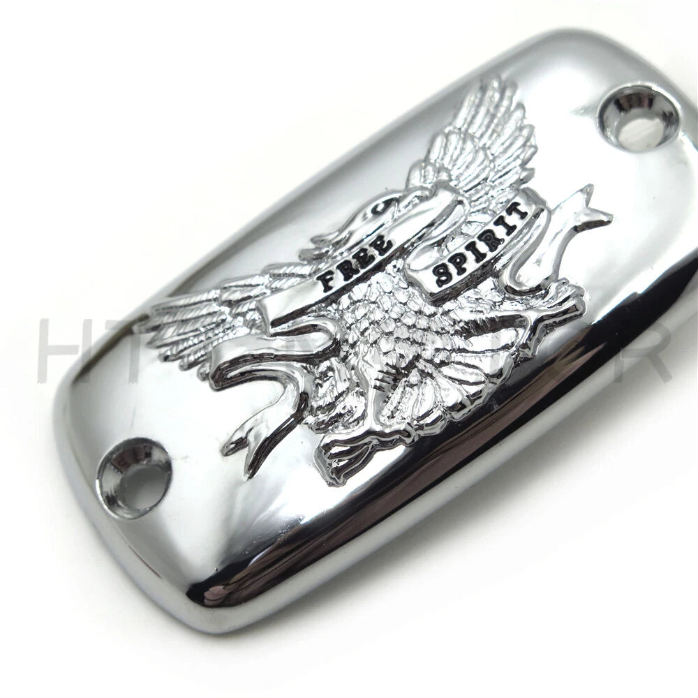 Chrome Brake Fluid Reservoir Cap Cover for Honda VTX1800 (2002–2012)