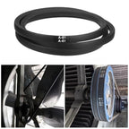 Set of 2 A614L630 61 Inch Rubber V Belts for Industrial Power Transmission