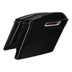 5" Stretched Saddlebags for Harley Touring (2014–2023) Dual 5x7" Cutout