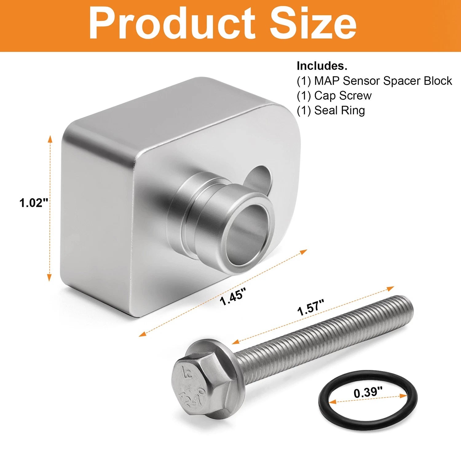 MAP Air Intake Temperature Sensor Spacer for Ford F250/F350 (2011–2019)