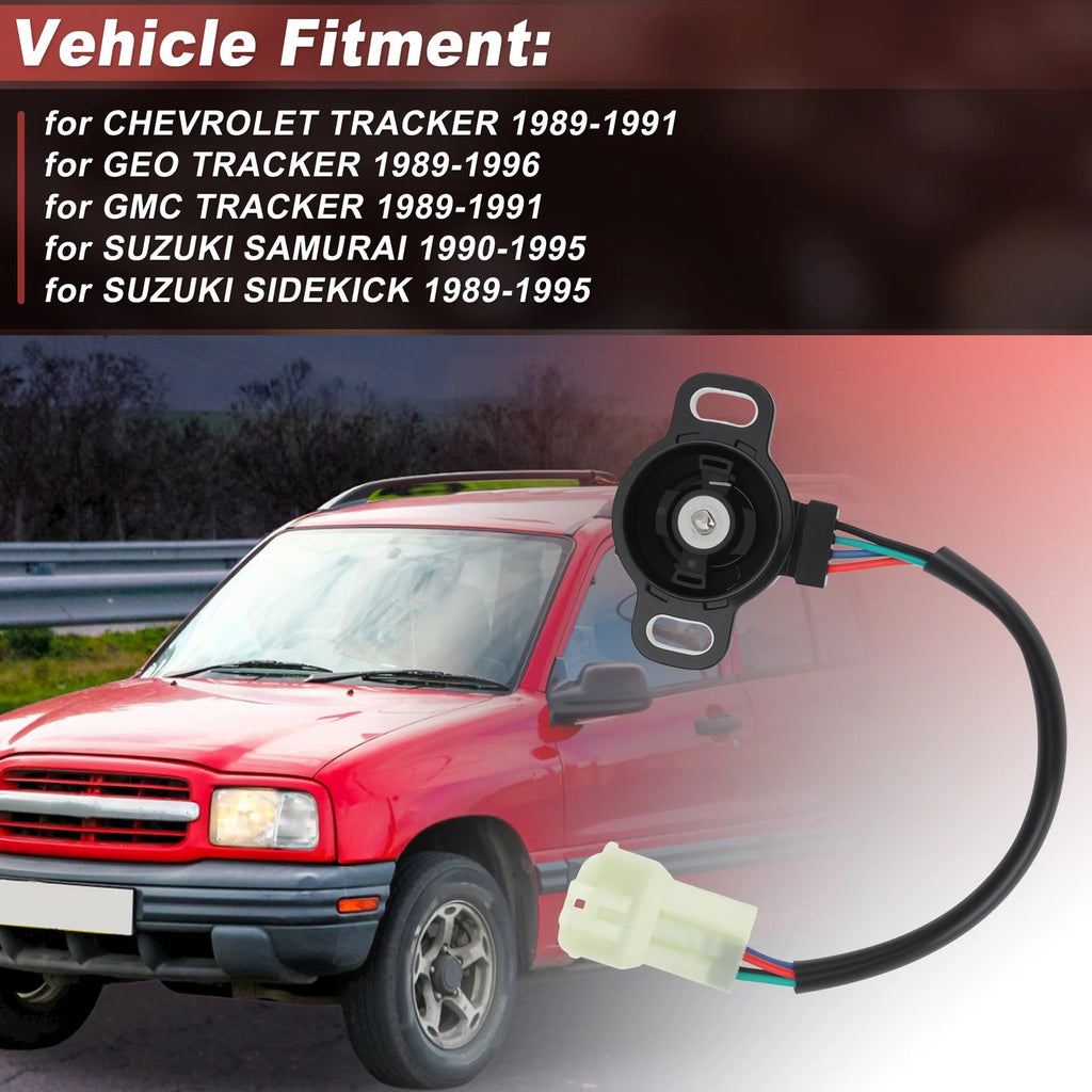 Throttle Position Sensor for Chevy Tracker, Suzuki Samurai (1989–1995)