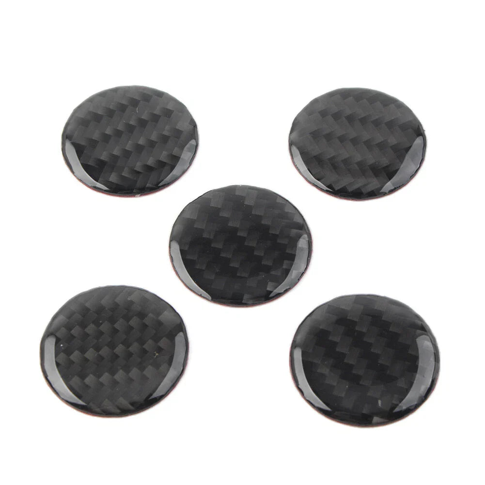 5 x Door Handle Push Button Knob Covers for Jeep Wrangler (2007-2017)