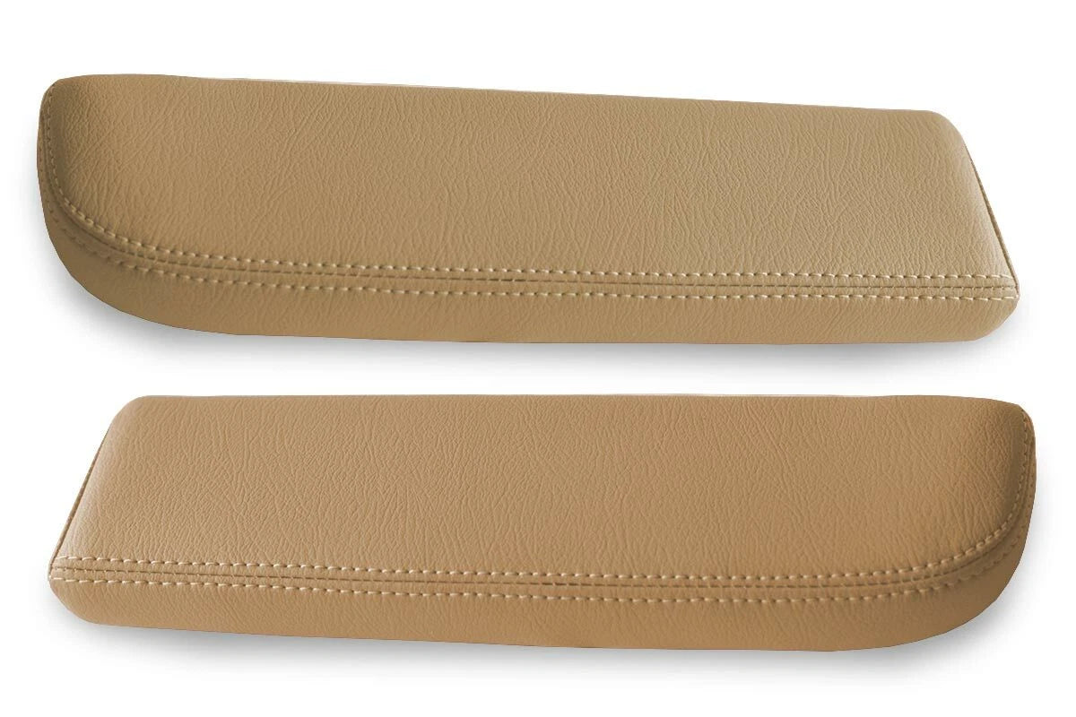 Leather Armrest Door Panel Cover for Lincoln Town Car (1998–2002) Beige