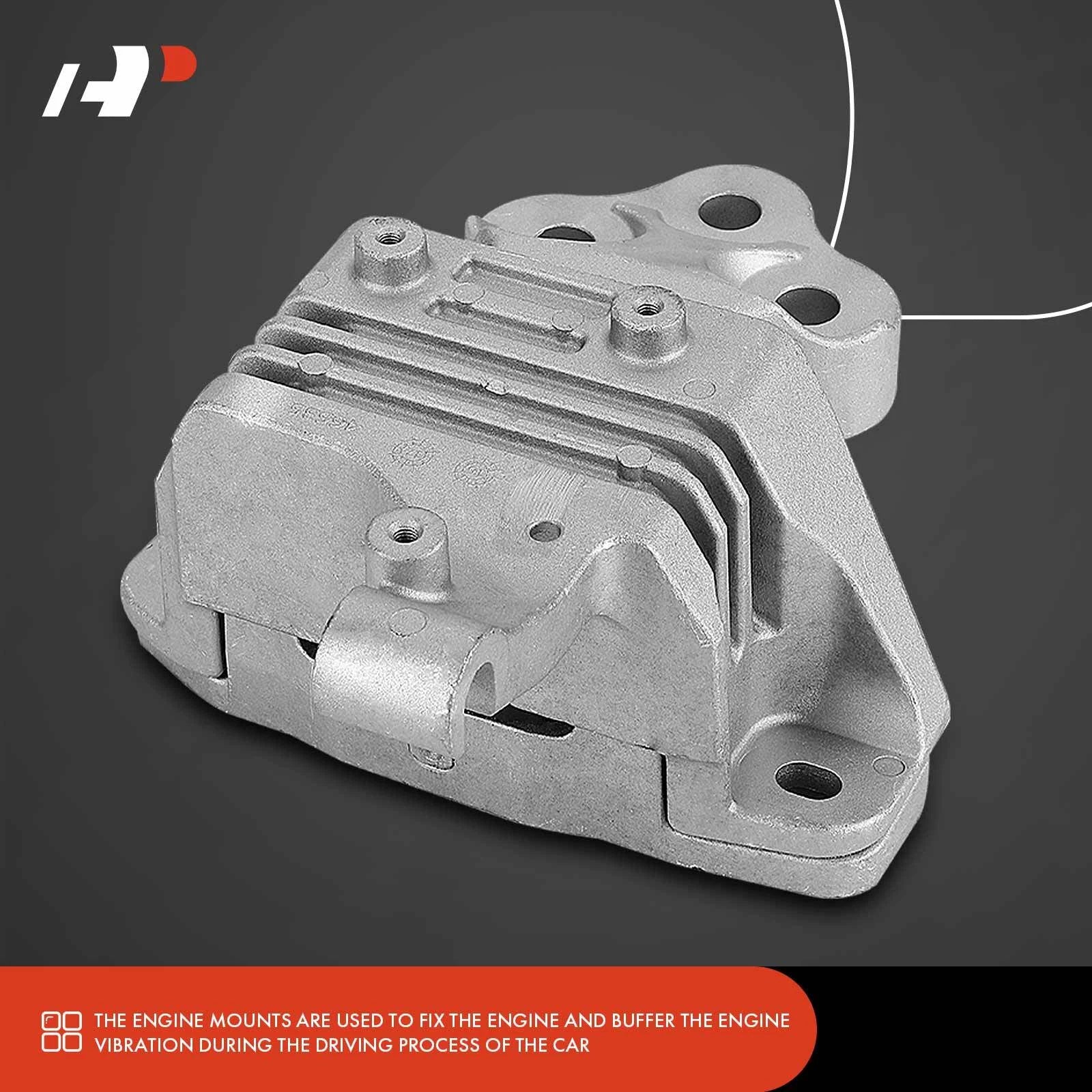 3X Engine Motor & Torque Strut Mount for Jeep Cherokee (2014-2018)