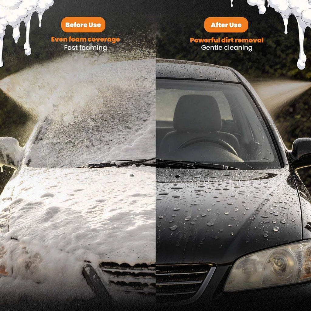 Foam Cannon for Car Cleaning Hose 1L (3/4" Thread Quick Nozzle)
