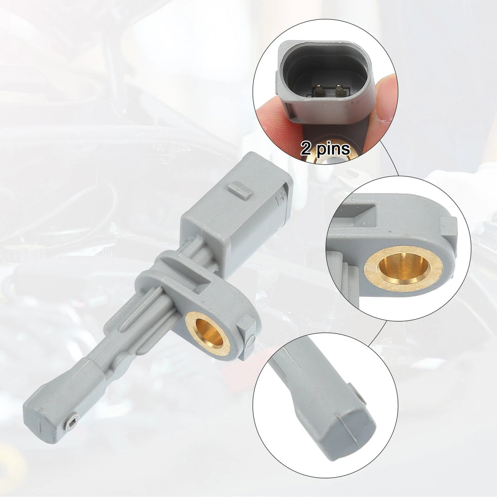 2X Rear ABS Sensor for Audi A3, Volkswagen Golf (No.WHT003864A)