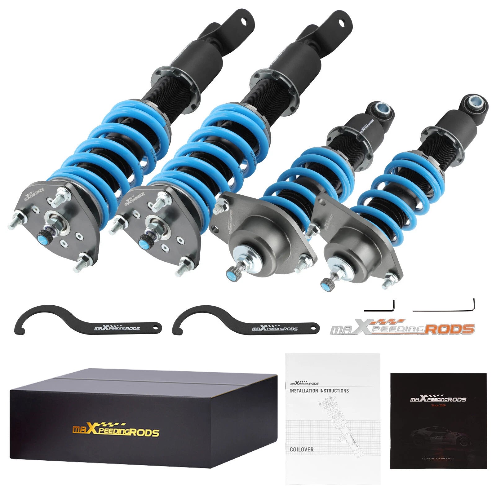 Coilovers 24 WAY DAMPER Suspension Lowering Kit For Mazda RX-8 (SE3P) 2004-11