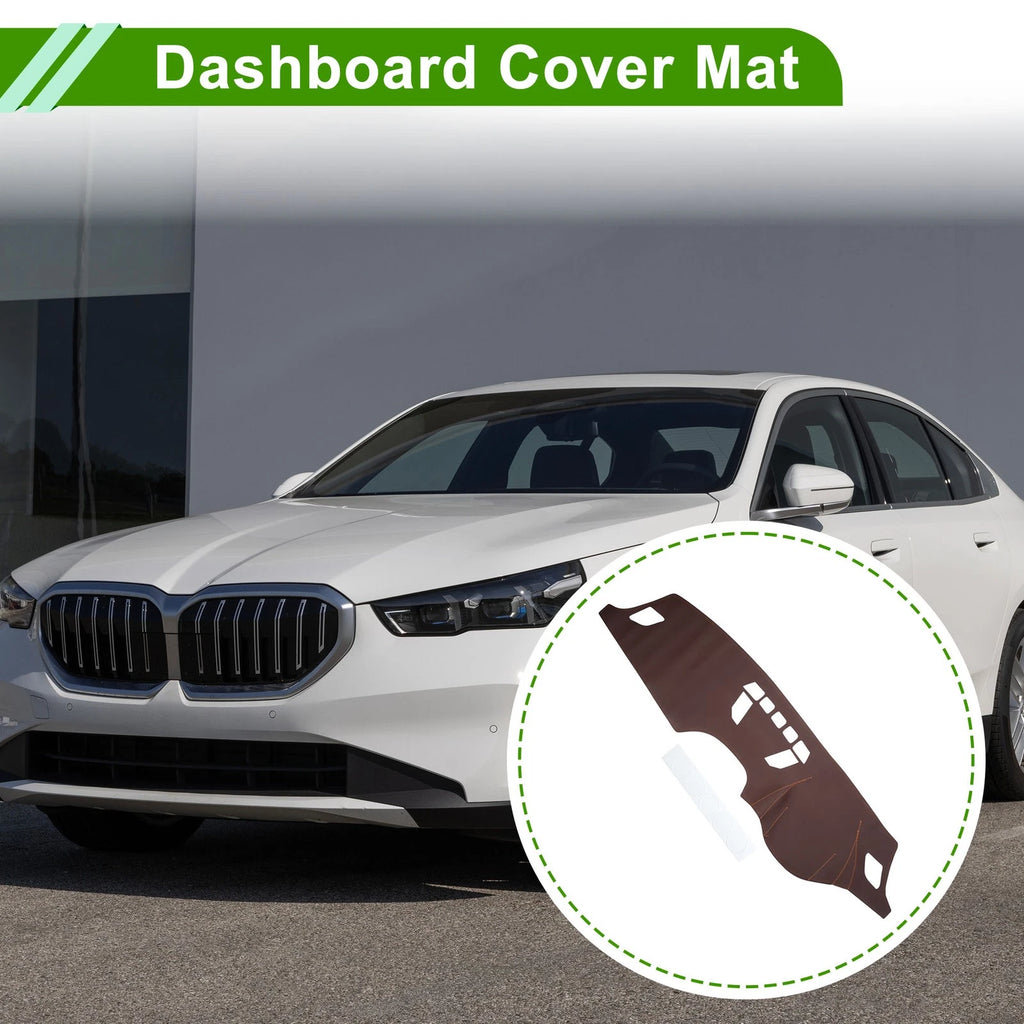 Dashboard Cover for BMW X1 (2016–2019) Dash Mat Carpet Brown