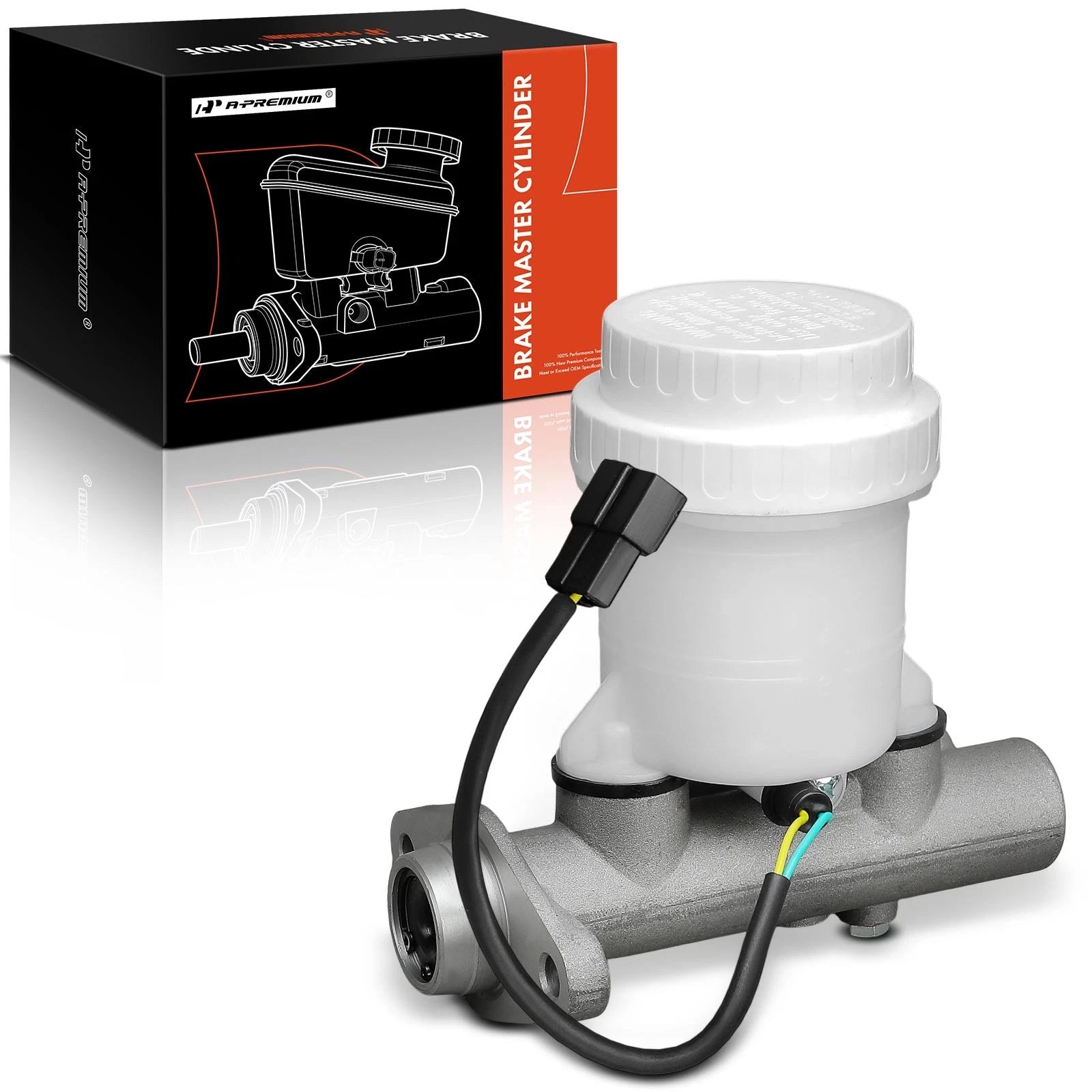 Brake Master Cylinder with Reservoir & Sensor for Dodge Raider Ram 50 (1987–1990)