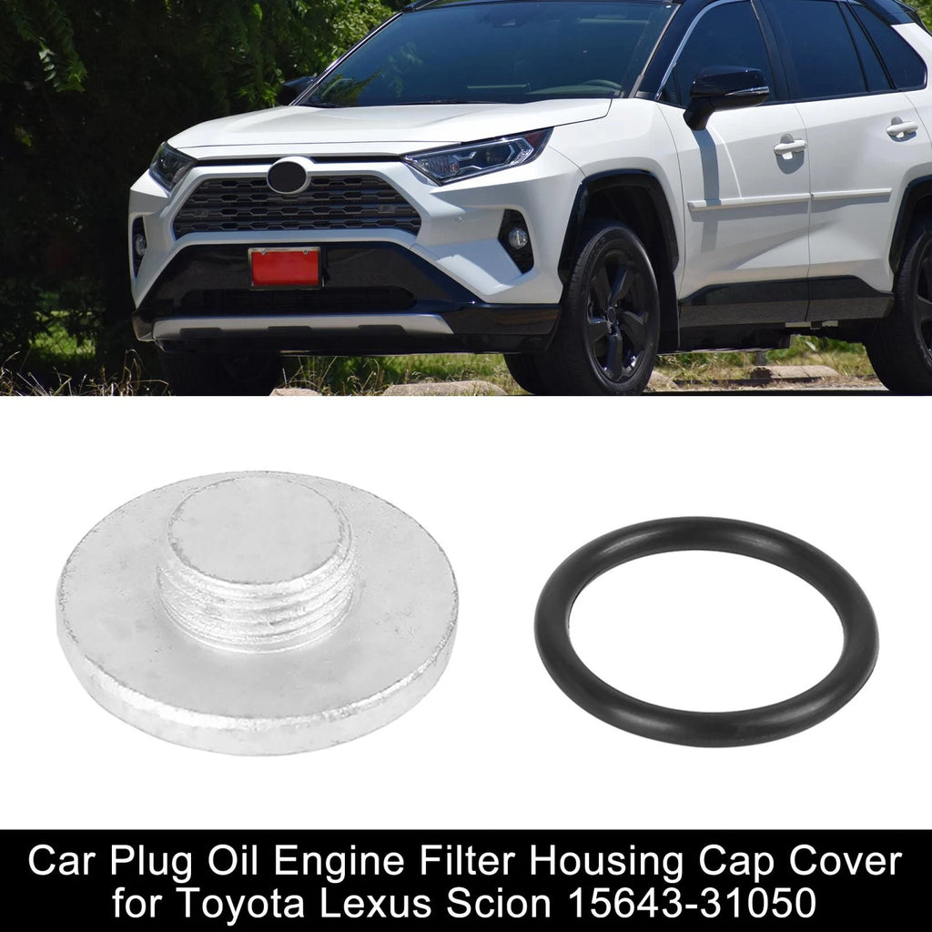 Oil Filter Housing Cap Cover for Toyota Lexus Scion (15643-31050)