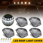 Smoked Roof Running Marker Light Covers for Ford F250 F350