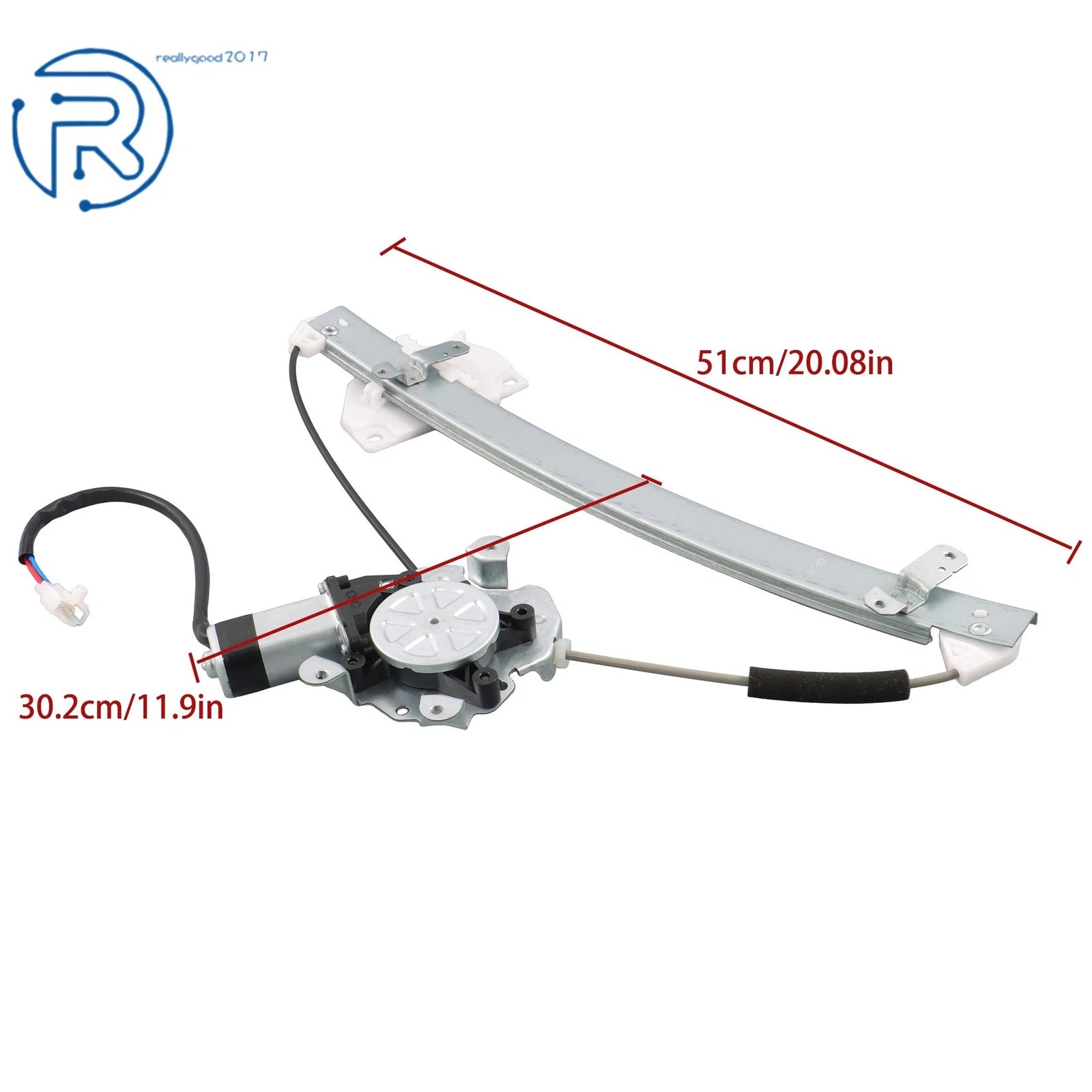 Power Window Regulator with Motor for Mitsubishi Mirage (1997-2000) Front Left