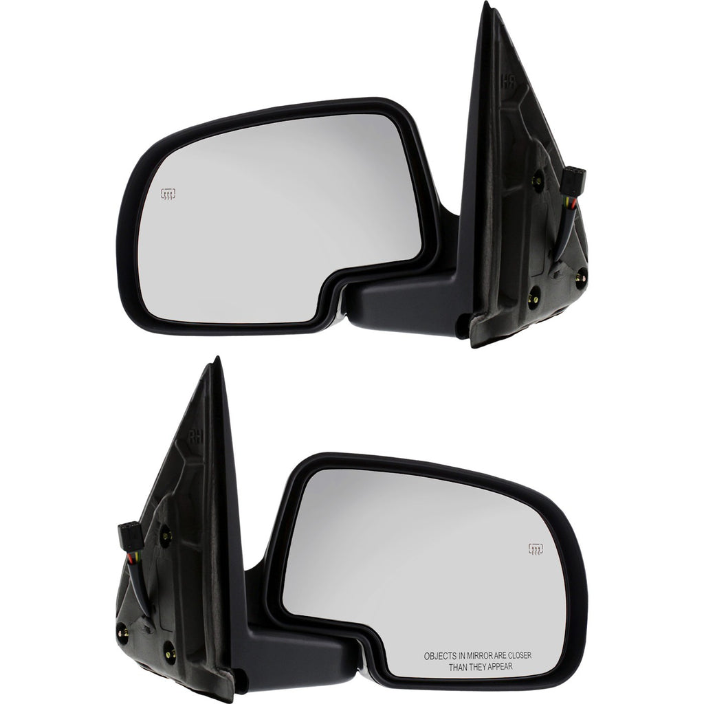 Set of 2 Power Heated Mirrors for Chevrolet Silverado 1500 (1999–2006)