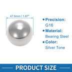 Set of 2 32.0mm Precision Ball Bearings for G16