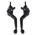 Folding Extendable Brake Clutch Levers for Honda CB599 CB600 (1998–2006) Black