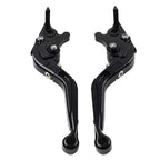 Folding Extendable Brake Clutch Levers for Honda CB599 CB600 (1998–2006) Black