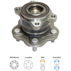 Wheel Hubs for Nissan Altima (2007–2018) Front & Rear with Bearings