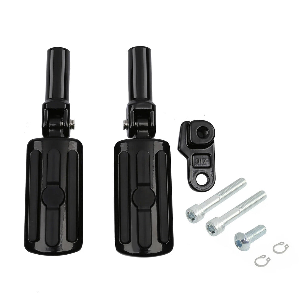 Passenger Footpeg Mount Bracket for Harley Softail Slim (2012–2017), Cross Bones (2008–2011)