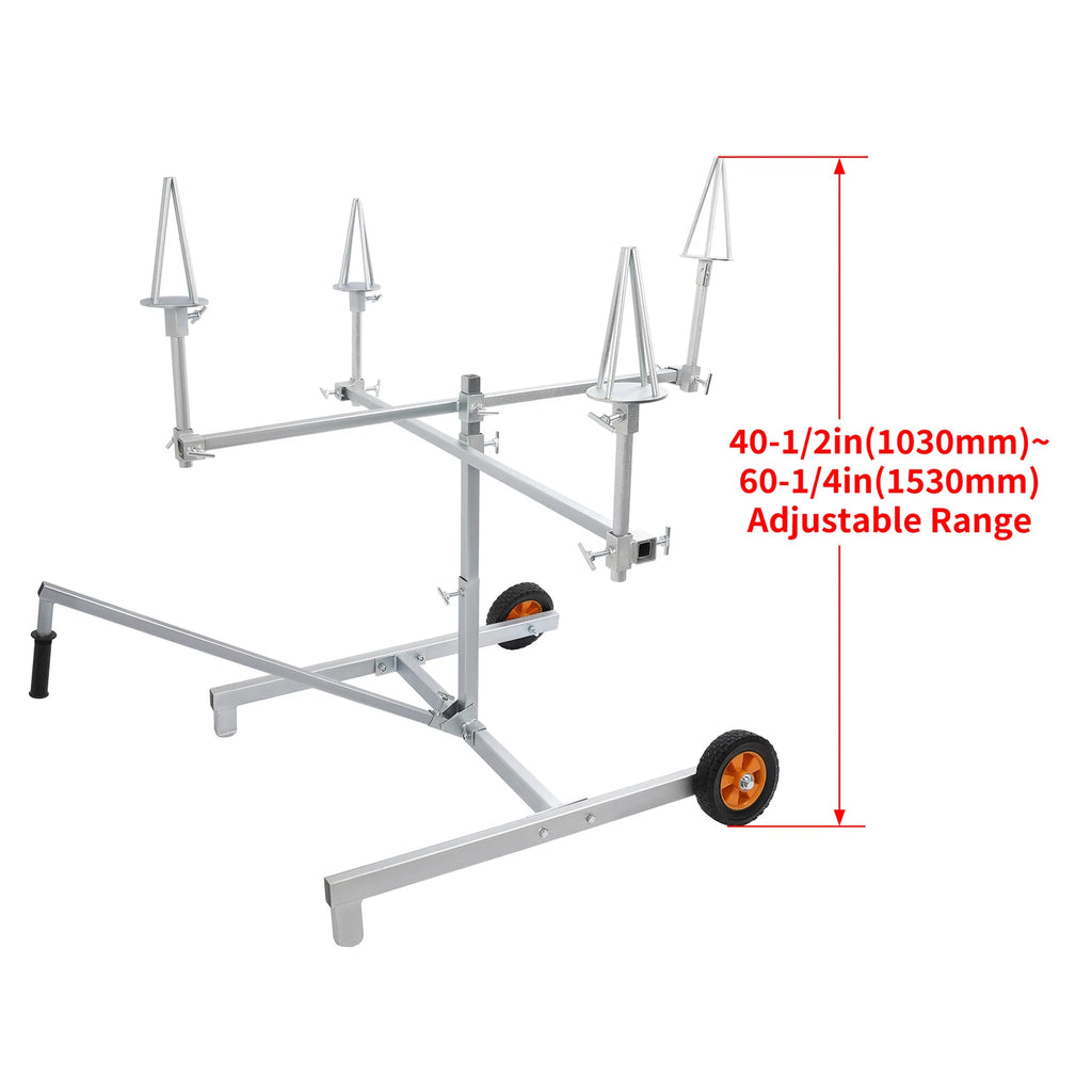 Wheel Rim Painting Stand for Car Garage (Set of 4)