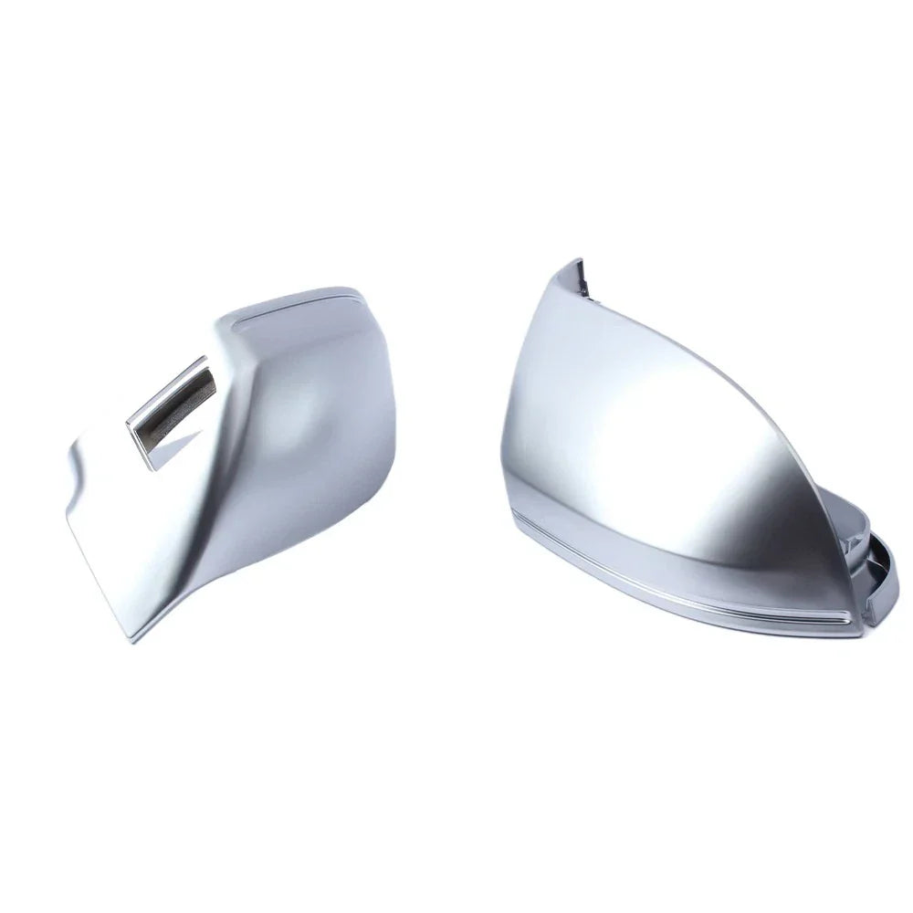 Chrome Wing Mirror Caps with LaneAssist for Audi A7 C7 (2010–2018)