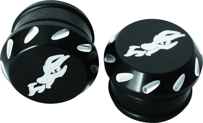 Billet Tube Endcap for DragonFire Racing (1.5 in, Black Anodized)