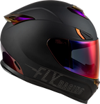 Fly Racing Sentinel Recon Helmet for X-Small (2024) Matte Black Charcoal Chrome