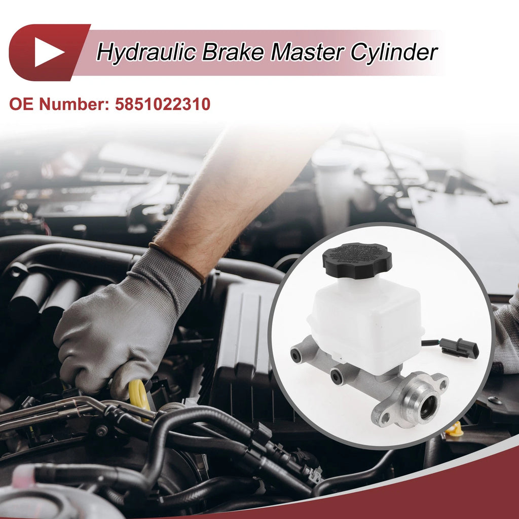 Brake Master Cylinder with Reservoir No. 5851022310 for Hyundai Accent (1995–1996)