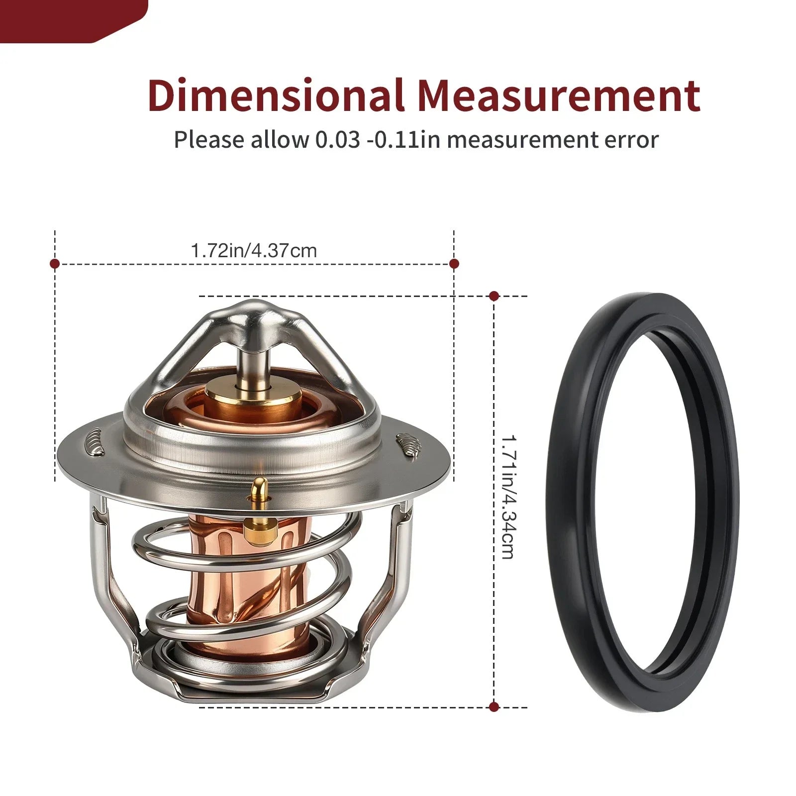 New Thermostat for Suzuki GSXS1000 GSX-S1000 (2016–2024)