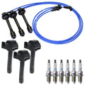 Set of 3 Ignition Coils & 6 Spark Plugs for Toyota Sienna V6