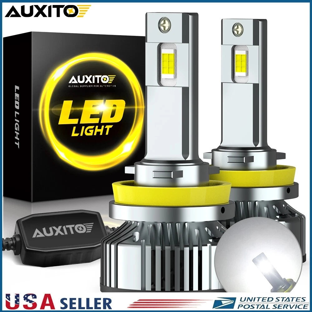 AUXITO H11 LED Headlight Kit for Low Beam (6500K, 40000LM)