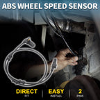 2pcs Front Left ABS Wheel Speed Sensor for Mercedes-Benz ML 500 (2000–2005) No.A1635421818