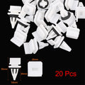 20pcs Plastic Rivet Bumper Fastener Clips for Honda Acura (1990–2023) 91513-SM4-000