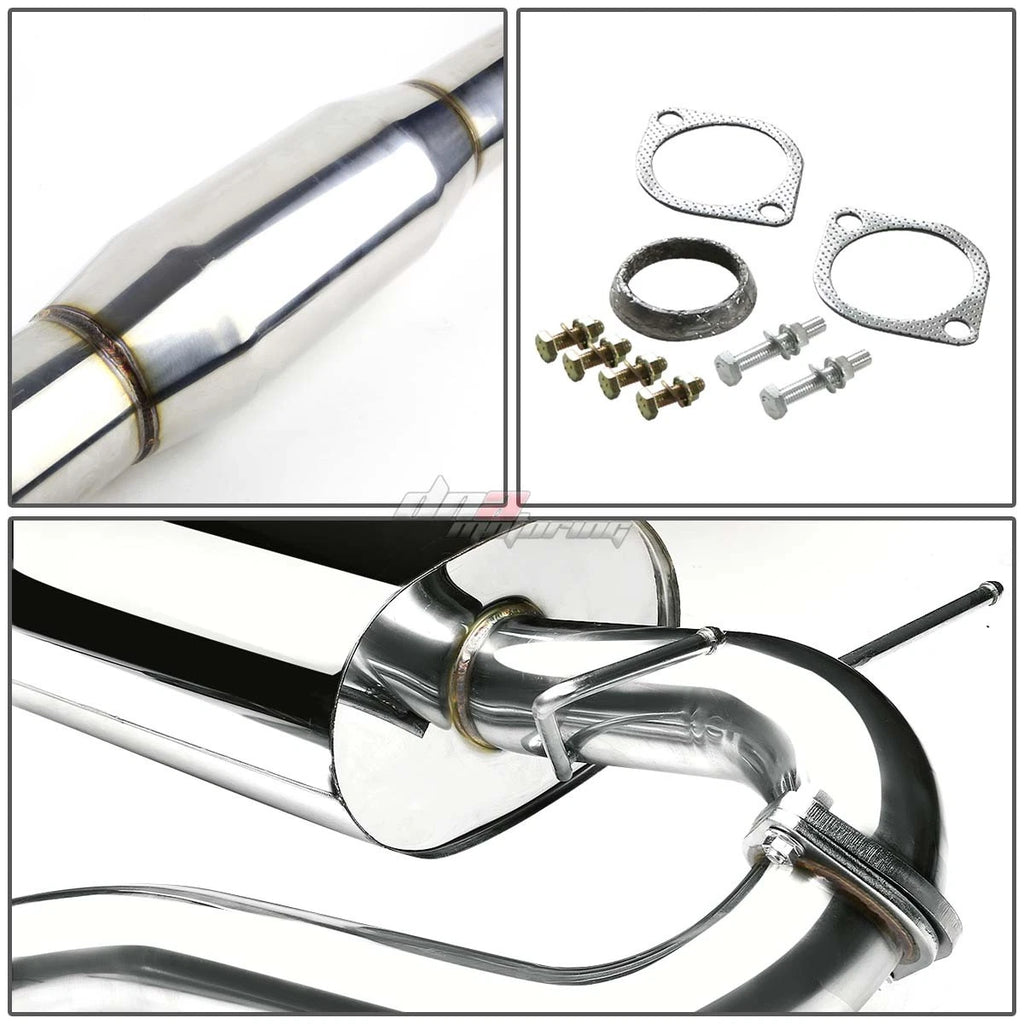 Cat Back Exhaust System for Subaru Impreza WRX (2008–2014) 3" OD Piping