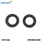 2X Oil Seal 09282-28003 for Suzuki Outboard 60-100HP (60-70, 90-100)