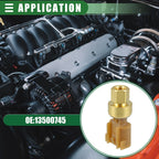 Air Pressure Temperature Sensor for Buick (Plastic Gold Tone Brown)