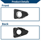 1 Pc Fog Light Grill for Toyota RAV4 (2016–2018) No. 520300R020 Black