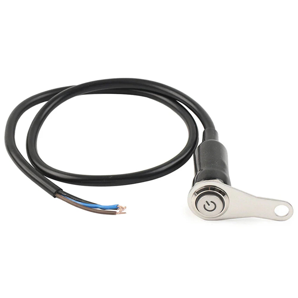 LED Switch ON/OFF for 7/8" Handlebar Mount Push Button 12V Fog Headlight B