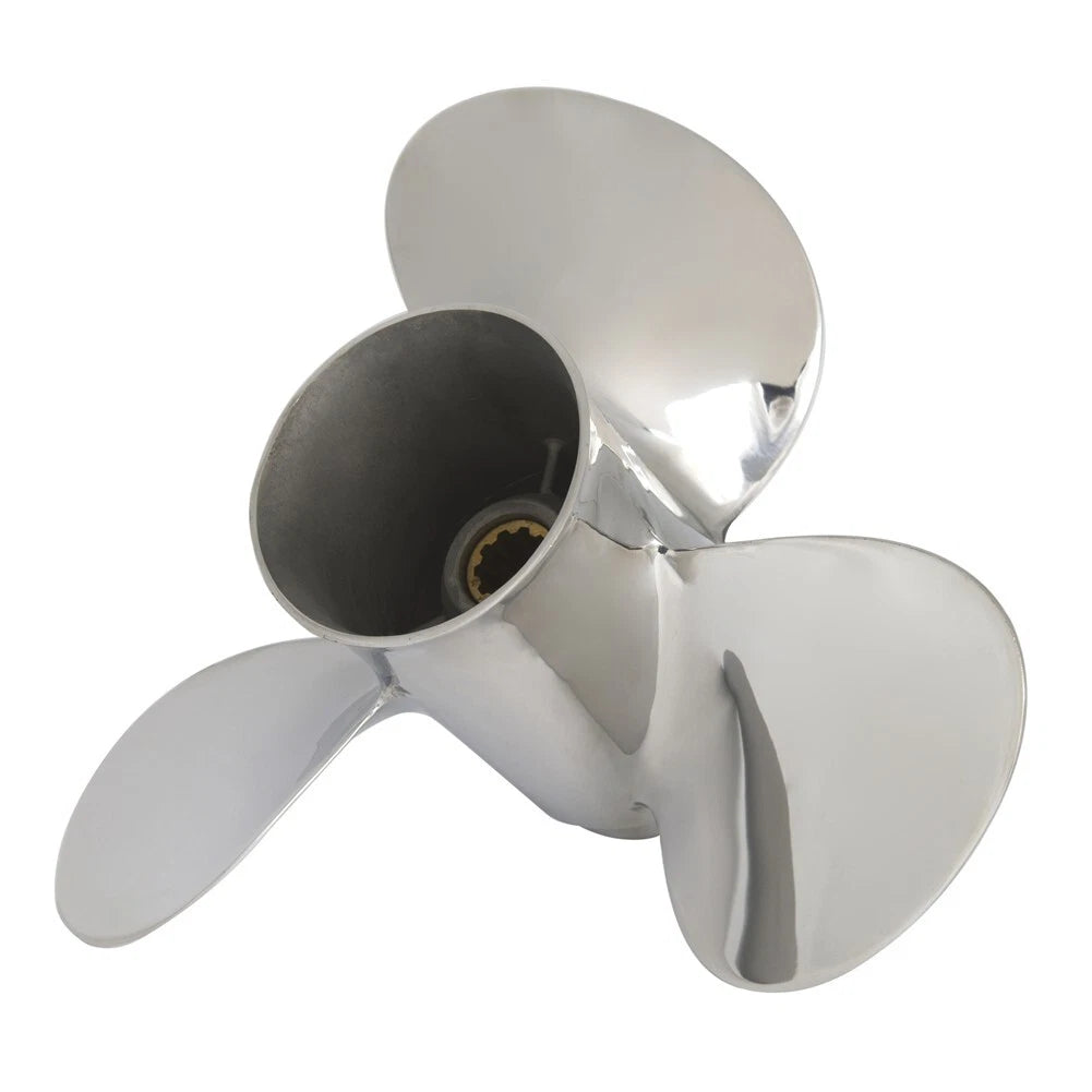 Stainless Steel Propeller for Yamaha 20-30HP (10 Tooth, RH) 9 7/8 x 12