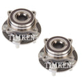 Set of 2 Rear Timken Wheel Bearing Hub Kit for Ford Mustang (2015–2017)