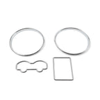 Speedometer Gauge Dial Rings Trim for VW Golf MK4, Passat B5, T4, Jetta 4, Bora (1998–2006)