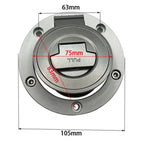 Fuel Gas Tank Cap Lock with Keys for Yamaha MT-01, MT-03 (2005–2014)