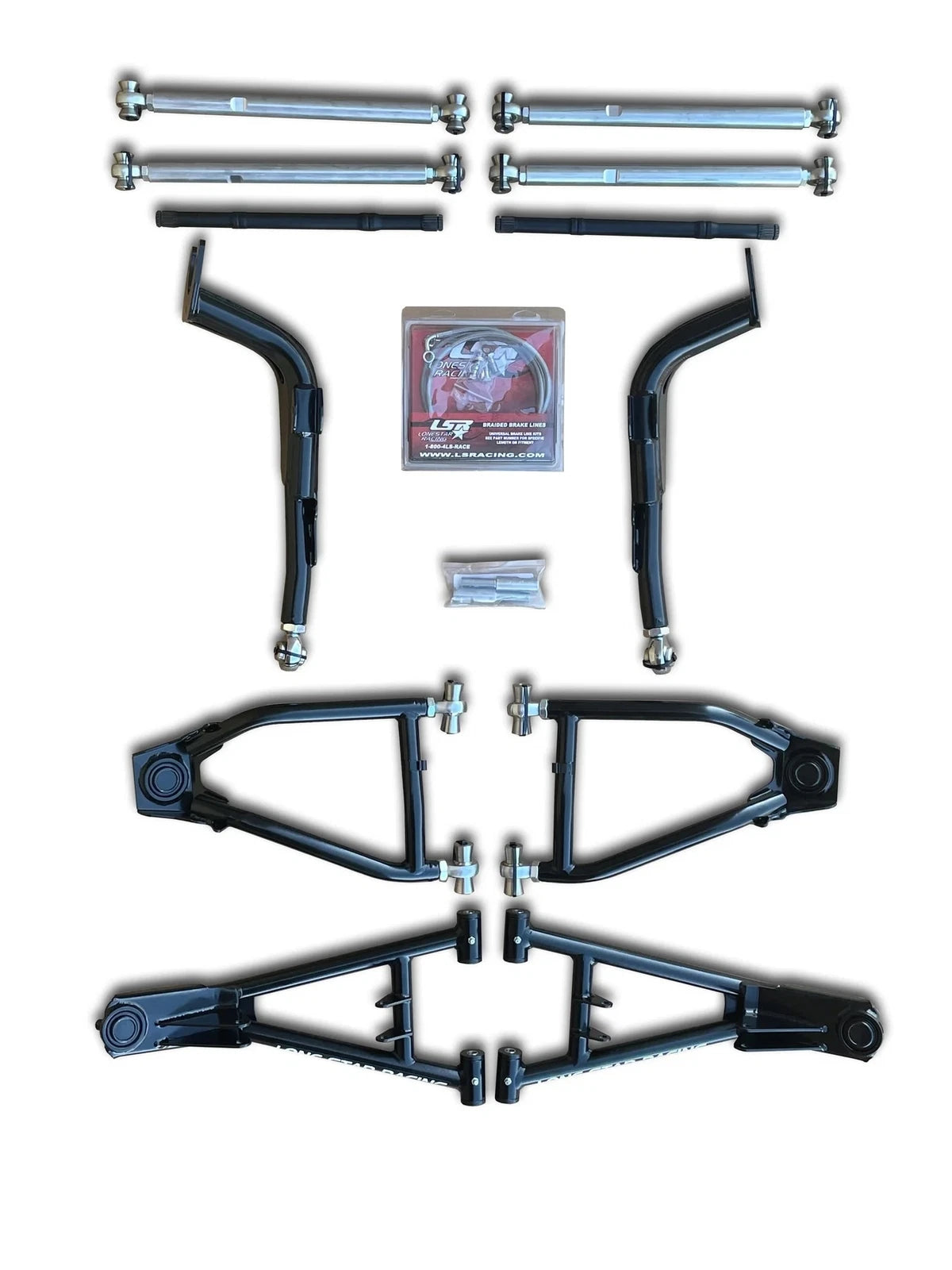 Lonestar LSR MTS +2 A-Arms Suspension Kit with Axles for Polaris RZR (200)