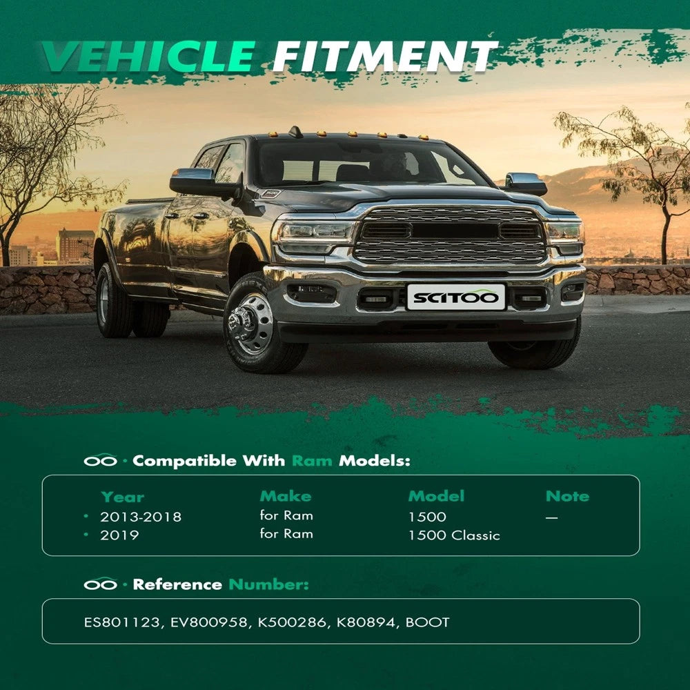 Front Lower Tie Rod Ball Joints Sway Bar End Link for Ram 1500 (2013–2018)